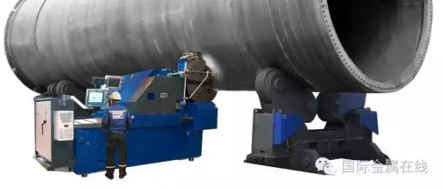 如何加工大口徑厚壁鋼管坡口，看芬蘭人的。。。