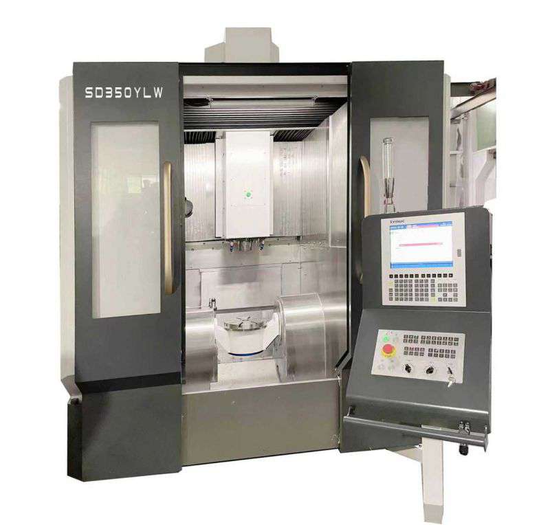 五軸五聯(lián)動數(shù)控機床--SD350YLW-BBT40