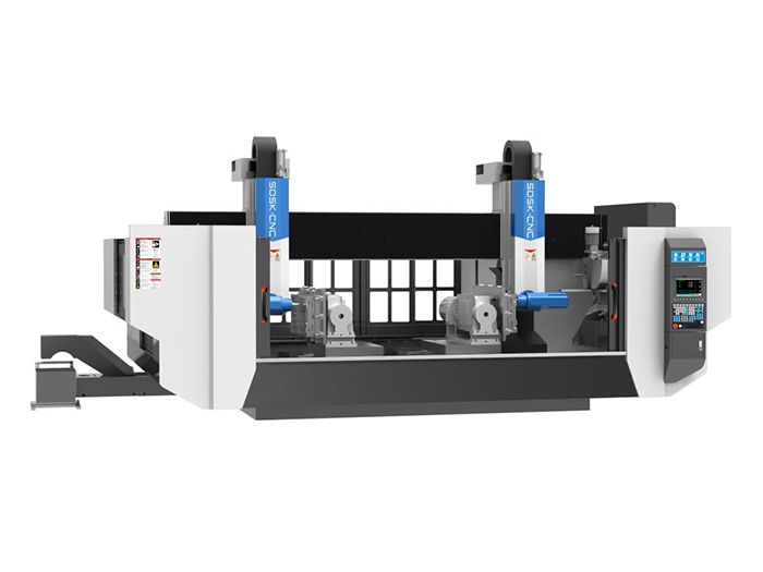 雙頭雙通道六軸龍門加工中心-SDSK1000WL-ZYB-2-BT40